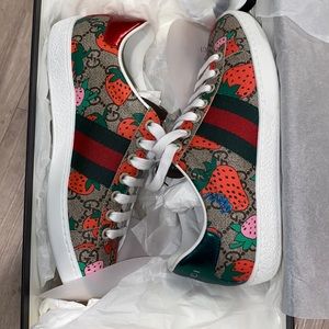 Gucci Strawberry Sneakers